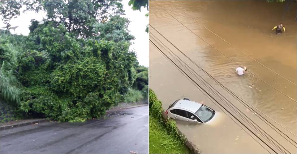 Em mais uma manhã chuvosa, Salvador registra problemas em vários bairros; veja