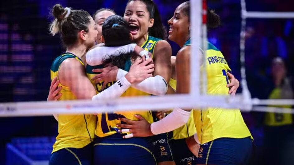 Seleção feminina de vôlei segue invicta na Liga das Nações