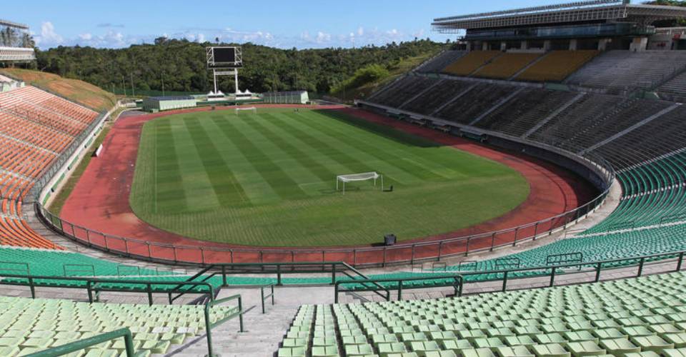 Estádio de Pituaçu recebe cinco partidas oficiais neste final de semana