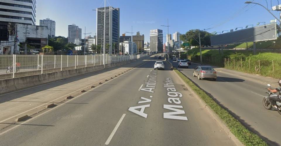 Trecho da Avenida ACM será interditado durante as noites até o mês de julho