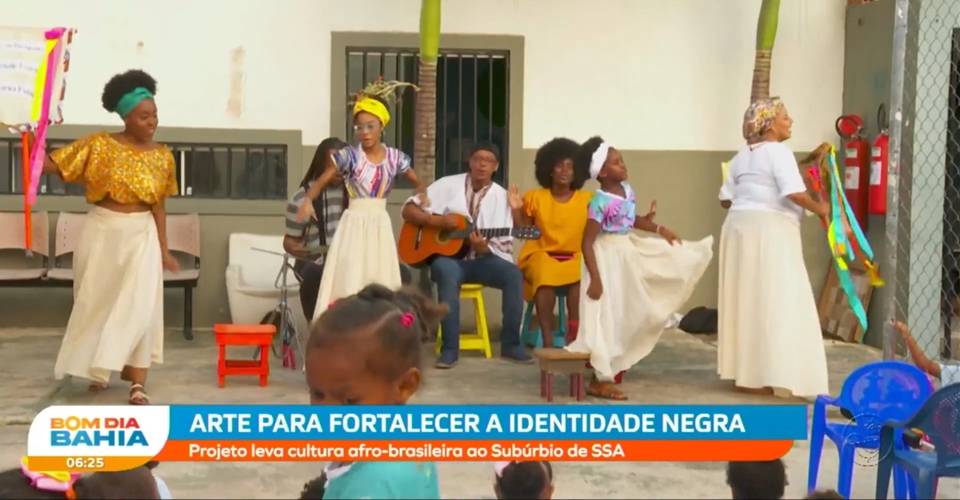 Projeto antirracista leva cultura afro-brasileira para crianças do  Subúrbio de Salvador