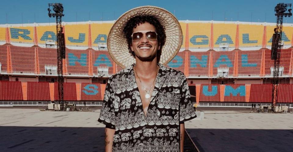 Bruno Mars anuncia mais 7 shows no Brasil; ingressos estarão a venda nesta quinta-feira (22)