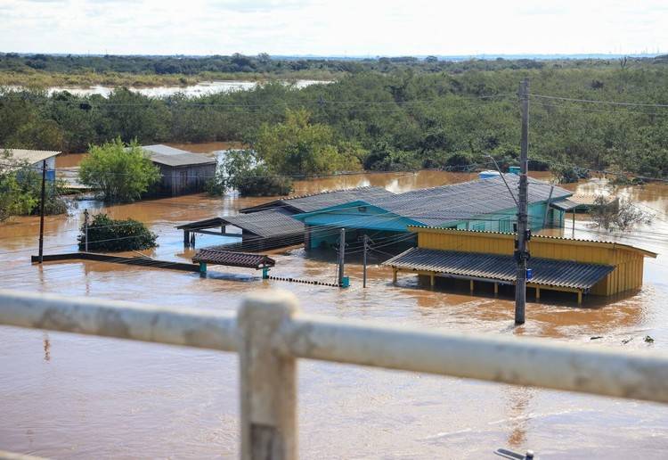 Rio Grande do Sul: nível da Lagoa dos Patos aumenta 20 centímetros em menos de um dia