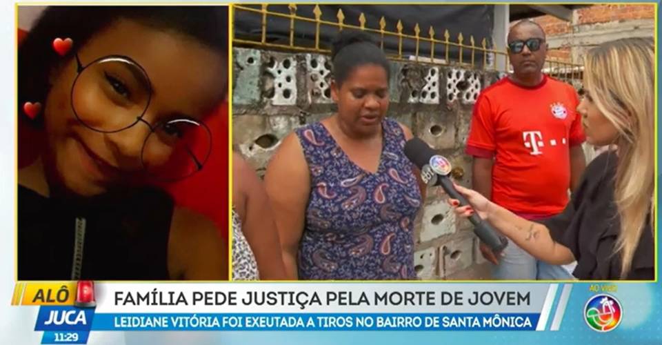 'Ele era acostumado a espancar ela', diz família de jovem morta na Santa Mônica