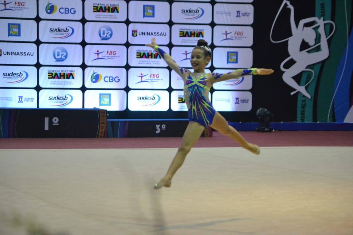 Circuito Baiano de Ginástica Rítmica acontece neste fim de semana em Lauro de Freitas