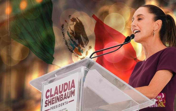 Claudia Sheinbaum é eleita primeira presidente mulher do México