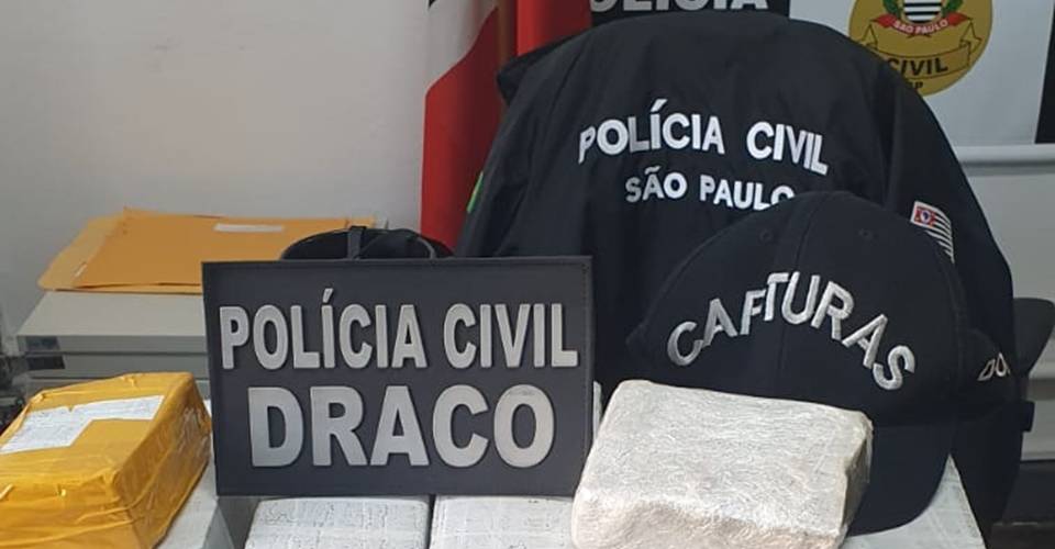 Liderança do tráfico de Feira de Santana é preso em São Paulo com 35 kg de maconha