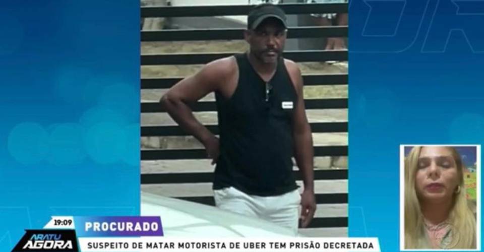 Suspeito de matar motorista de aplicativo tem prisão decretada; homem segue foragido