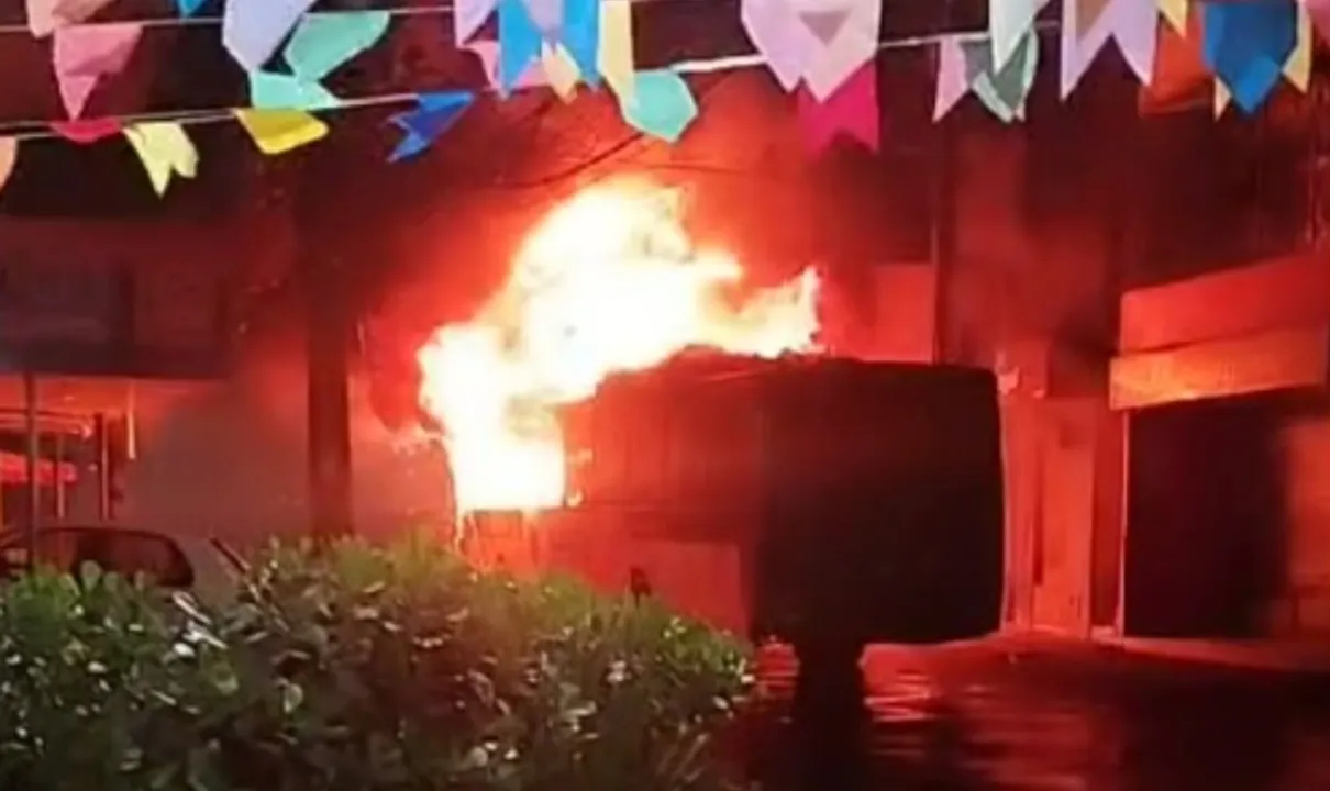 Suspeito de incendiar ônibus em São Marcos é preso pela PM