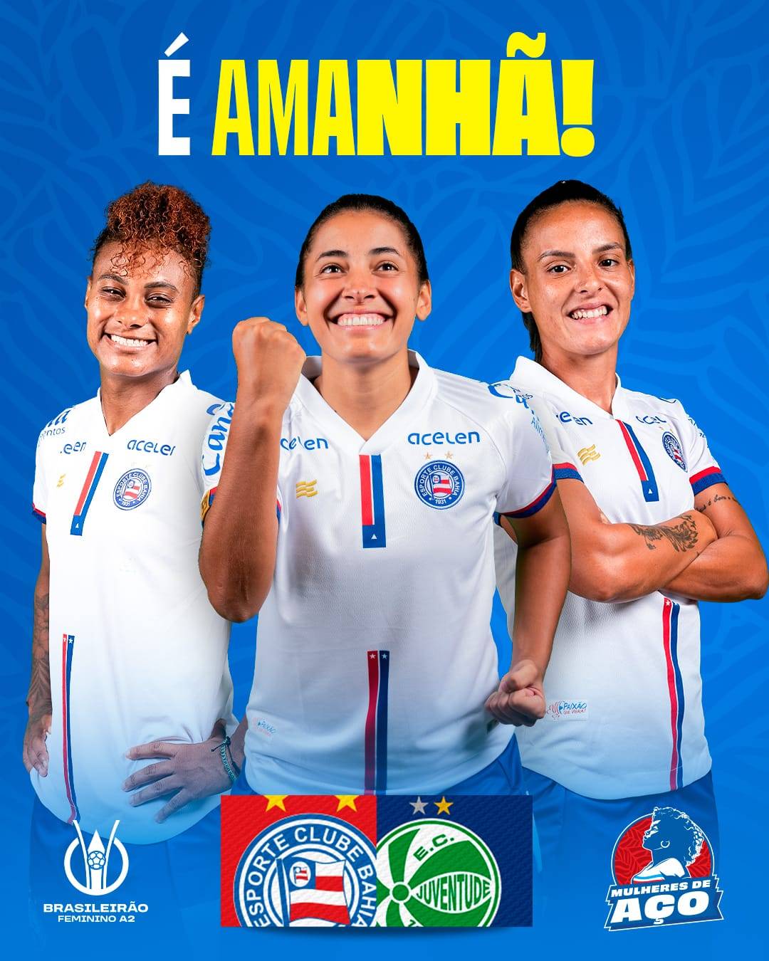 Bahia Feminino volta à Arena Fonte Nova após dois anos e convoca torcida