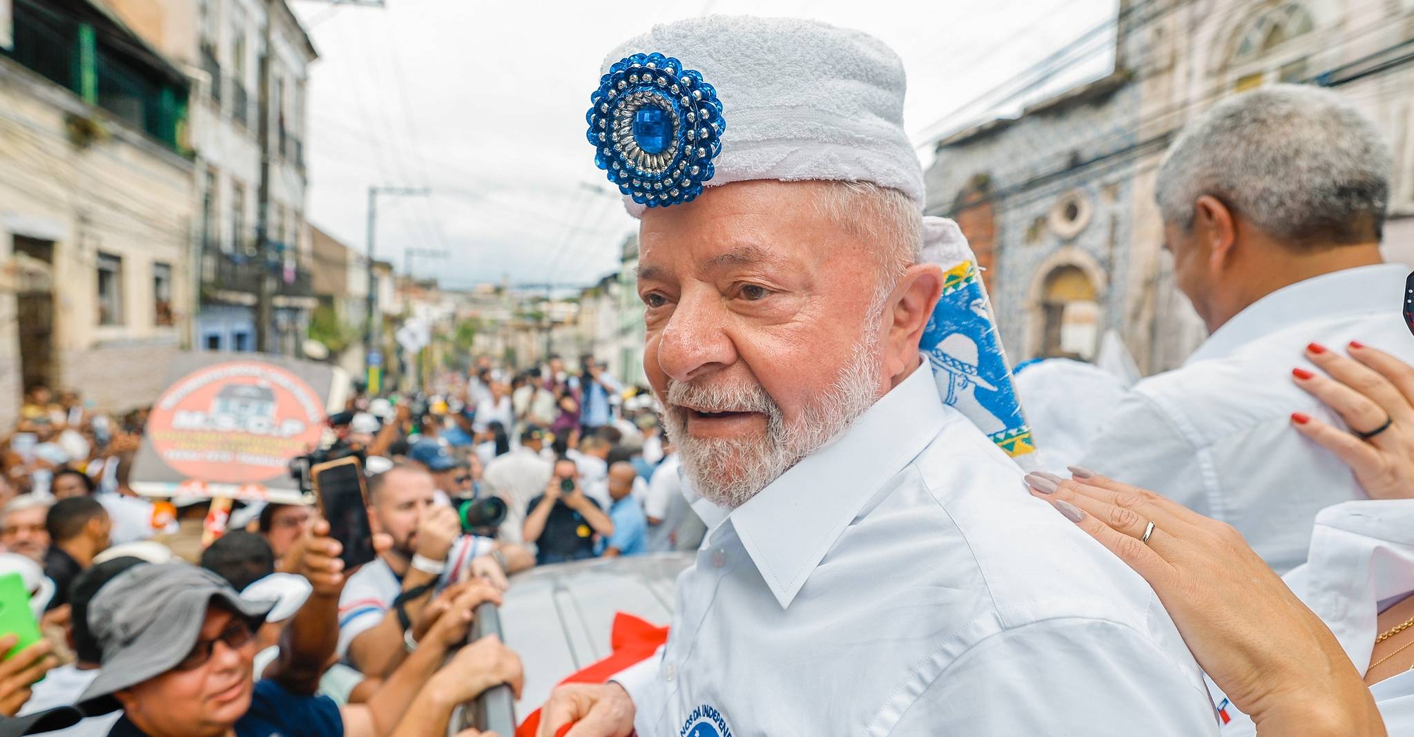 Lula sugere transformar o 2 de Julho em data oficial da Independência do país, como o 7 de Setembro