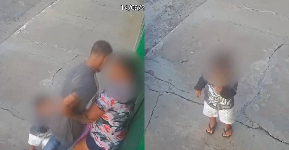 Criança de 1 ano tenta salvar avó de assalto no bairro de Itapuã; veja vídeo