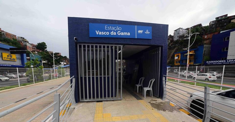 Estação BRT Vasco da Gama começa a funcionar a partir deste sábado (22)