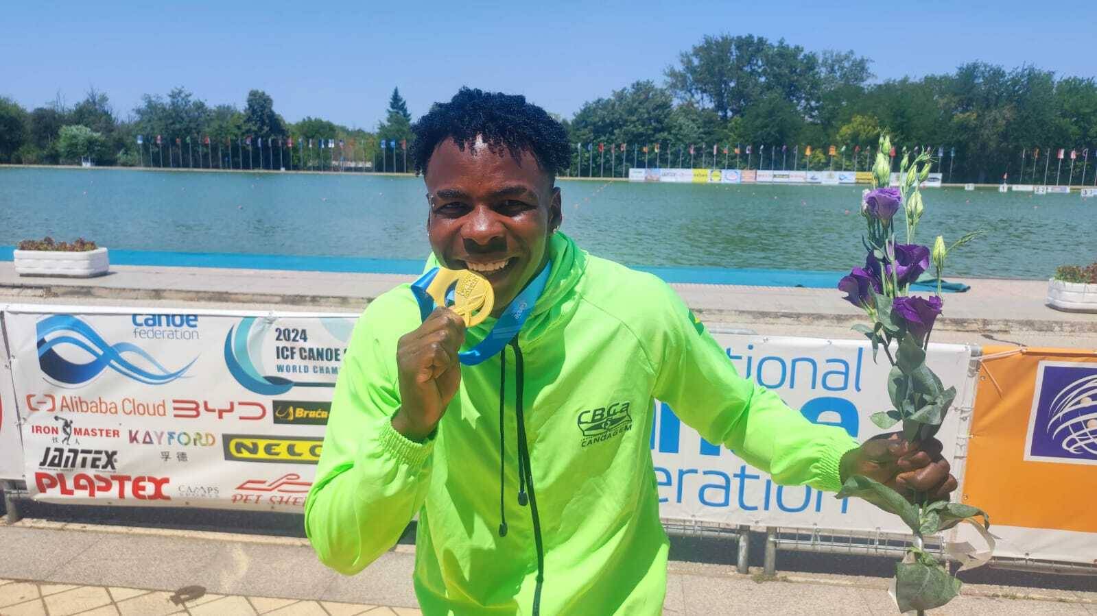 Joia da canoagem, jovem atleta baiano conquista três ouros antes dos Jogos de Paris 2024