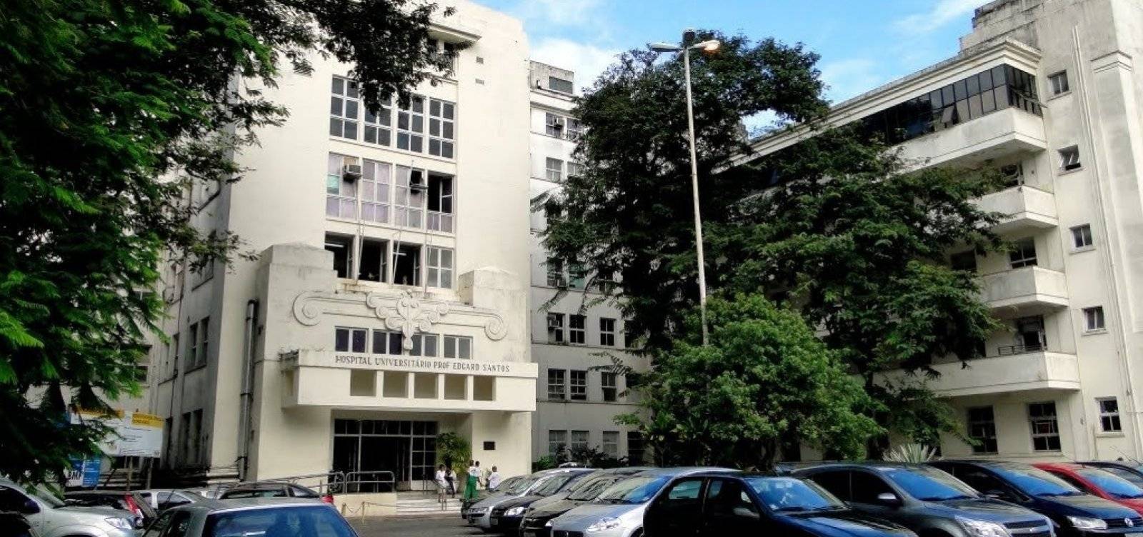 Elevador despenca com cinco pessoas no Hospital Universitário Professor Edgard Santos, em Salvador