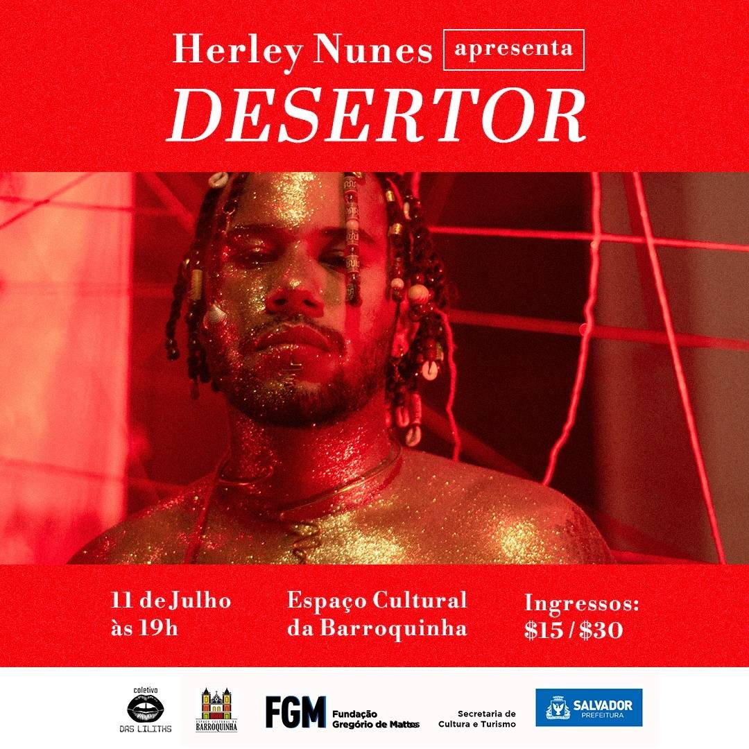 Herley Nunes lança novo EP em show no Espaço Cultural da Barroquinha