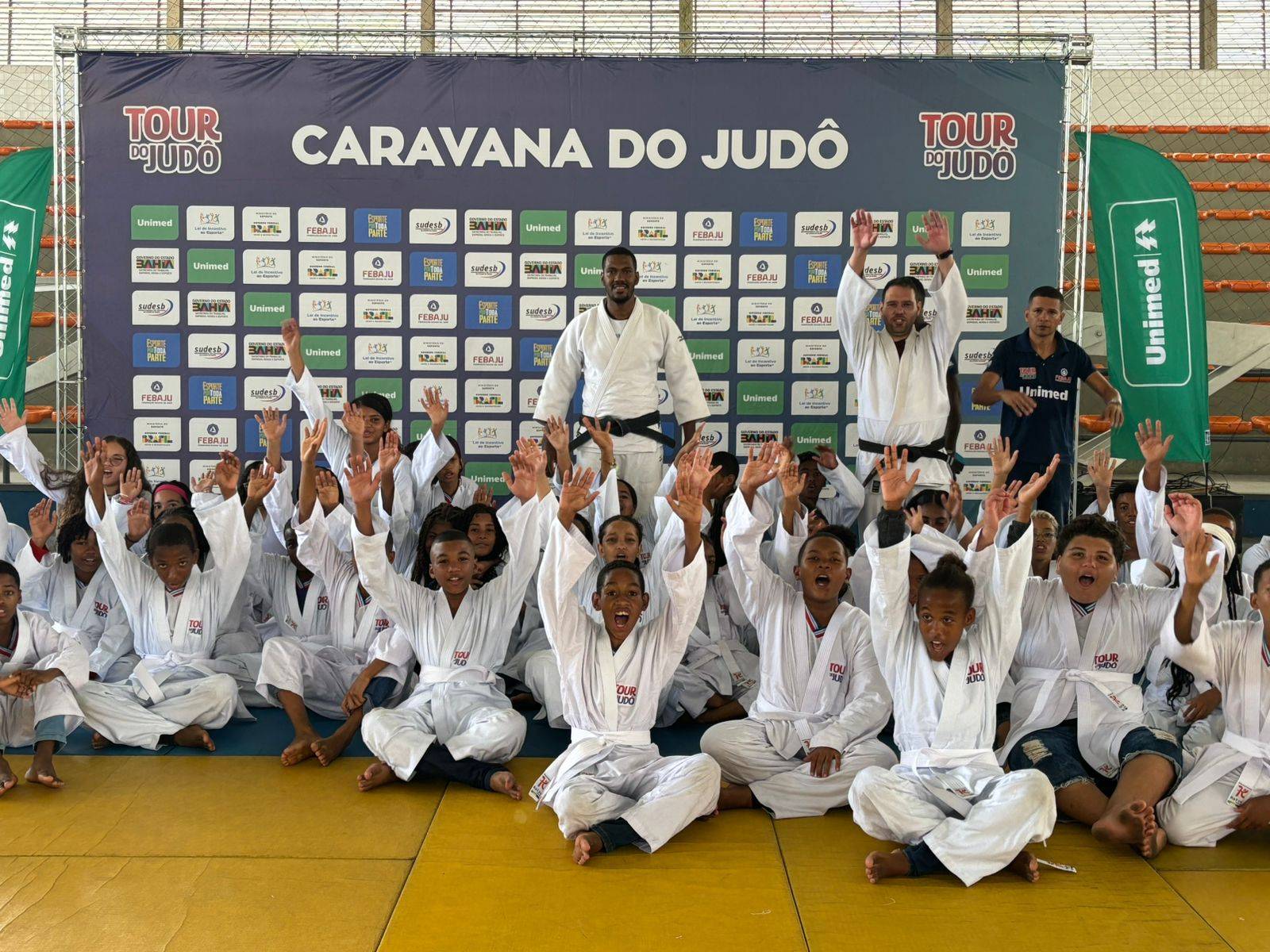 Ginásio de Cajazeiras vira casa do judô com competições e aulas abertas durante a semana