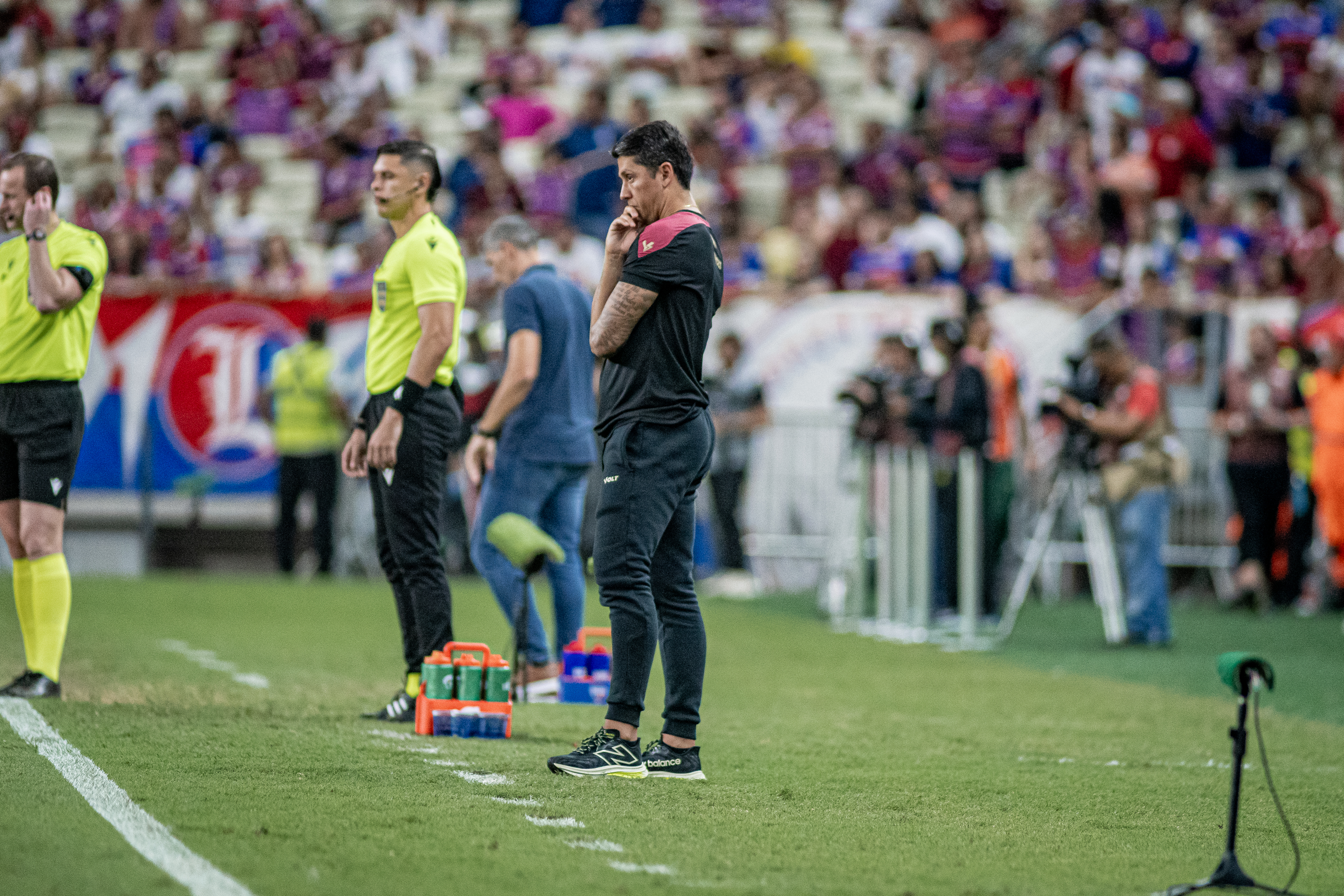 Após derrota para o Fortaleza, Carpini pede por novos reforços para continuidade do Brasileirão