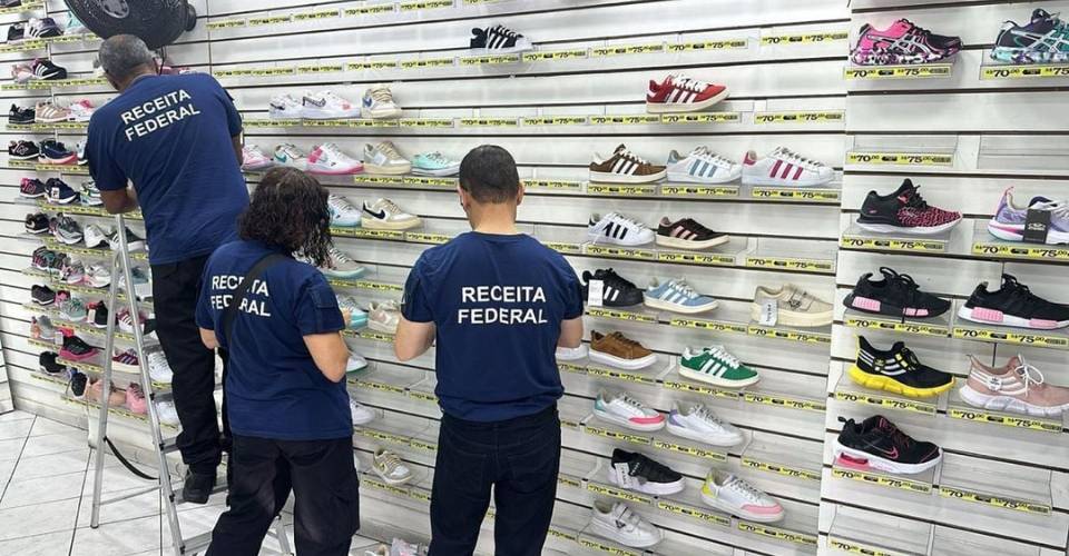 Receita Federal recupera mais de R$ 200 mil em produtos falsificados na capital