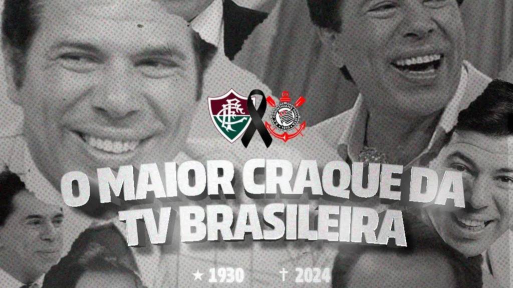 Partida entre Corinthians e Fluminense passa a se chamar Clássico Silvio Santos