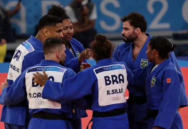 Brasil vence a Sérvia no judô e irá a disputa por medalha de Bronze