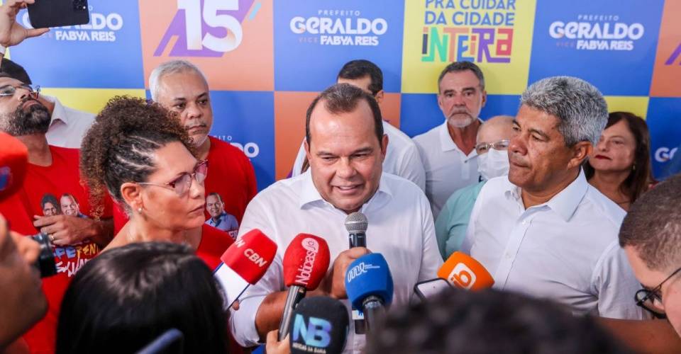 Apoiado por líderes petistas, Geraldo Júnior lança candidatura à Prefeitura e promete Salvador de 'inclusão'