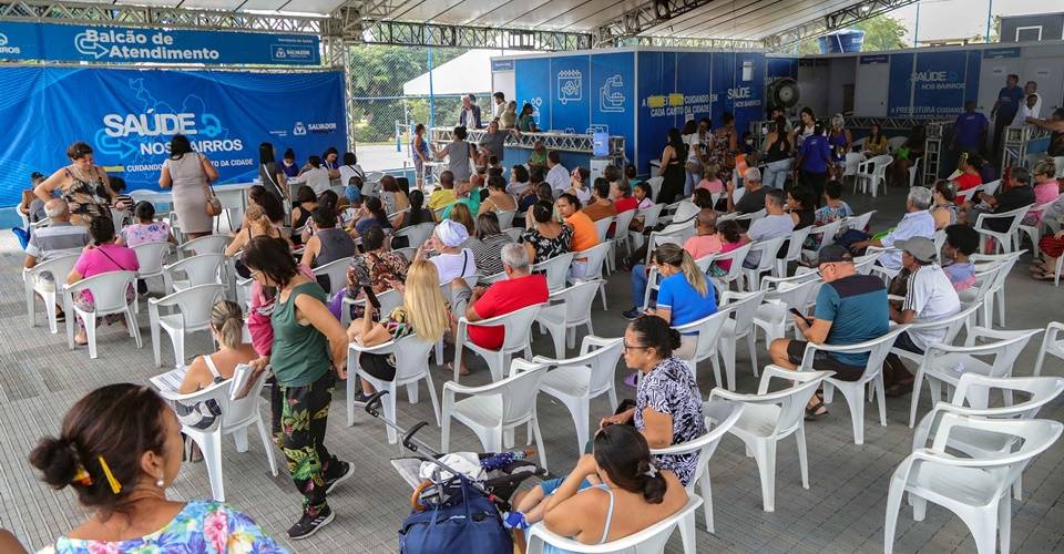 Moradores de Pirajá recebem projeto Saúde nos Bairros nesta segunda-feira (19)