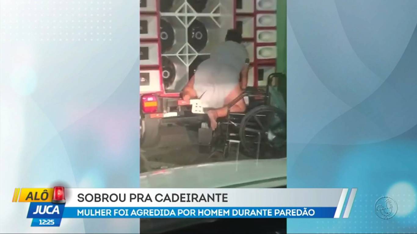 Sobrou para a cadeirante: mulher é agredida em festa 'paredão' em Simões filho