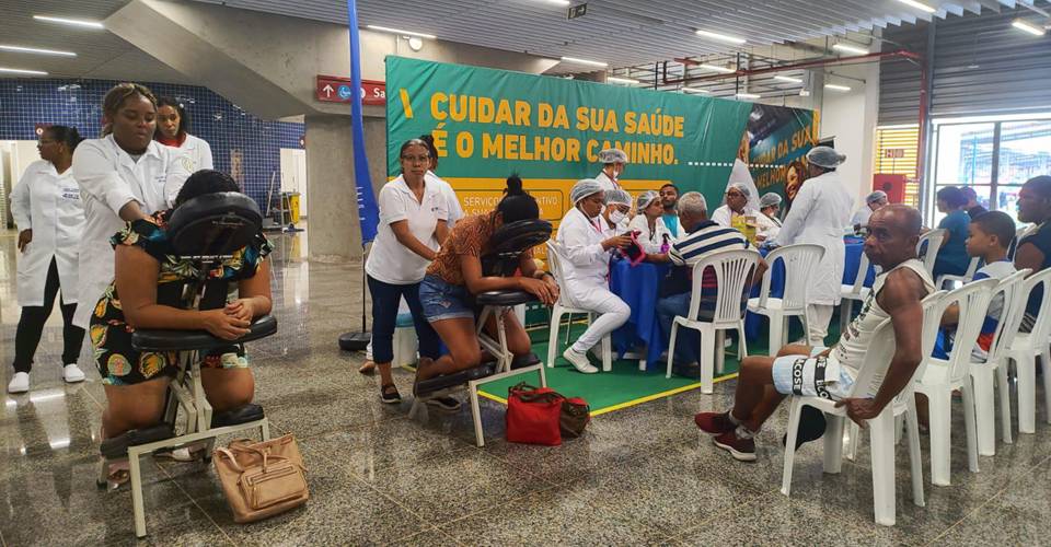 Serviços de saúde e bem-estar serão oferecidos gratuitamente na Estação Campinas de Metrô