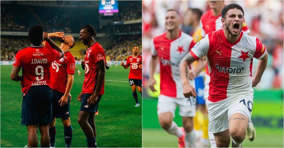 TV Aratu transmite Lille x Slavia Praha pelo playoff da Champions League