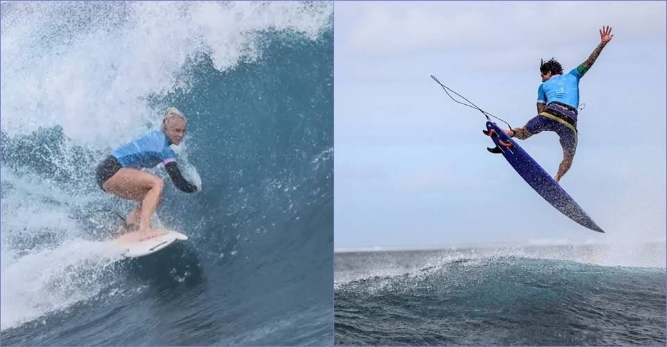 Tiraram onda! Tati Weston-Webb e Gabriel Medina são medalhistas olímpicos