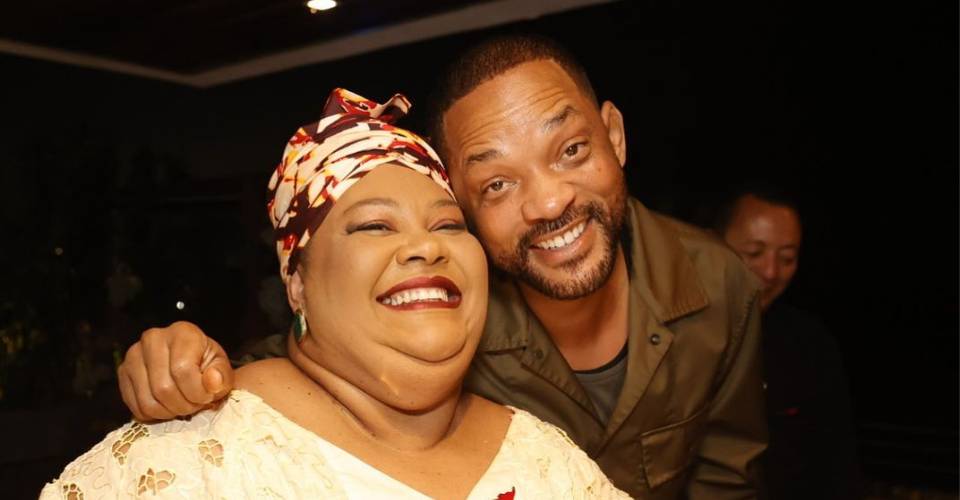 Will Smith é recebido com acarajé em banquete nordestino no Rio de Janeiro