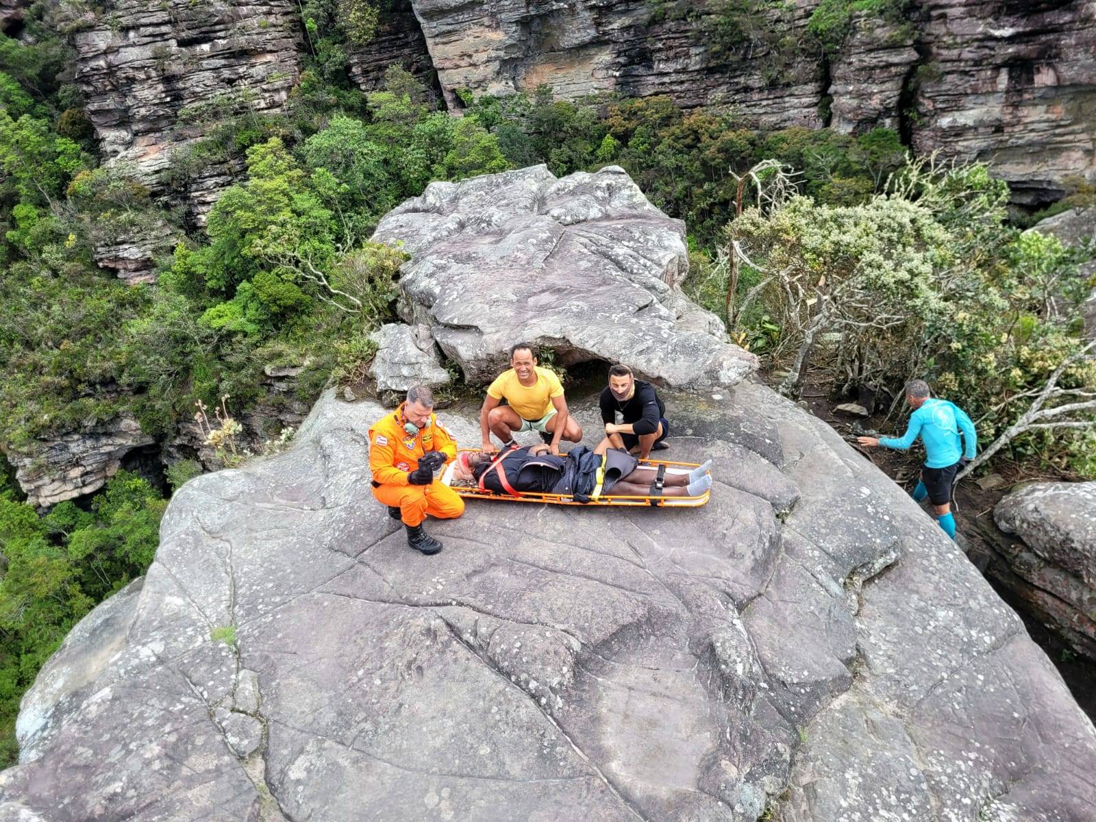 Turista francês é encontrado desacordado em trilha na Chapada Diamantina