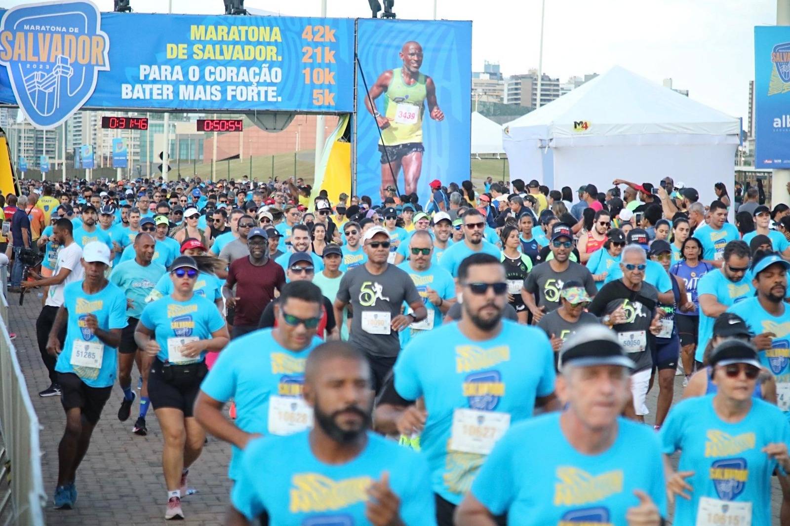 Trânsito será interditado no fim de semana para Maratona Salvador; confira mudanças