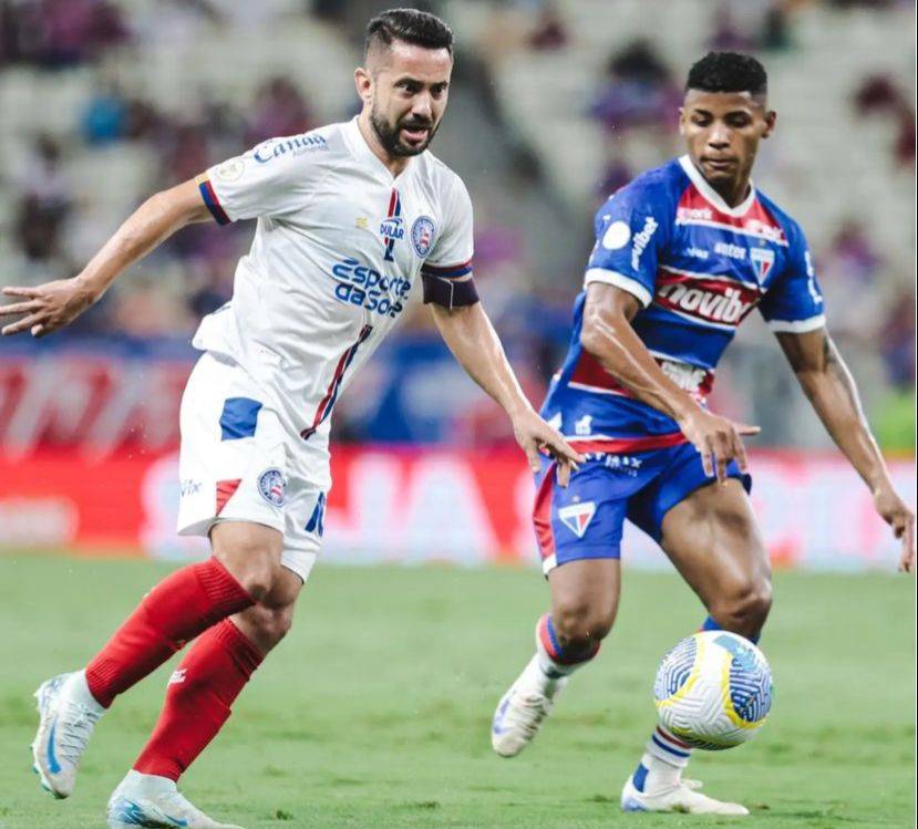 Bahia leva goleada do Fortaleza, e corre risco de deixar o G-6 do Campeonato Brasileiro