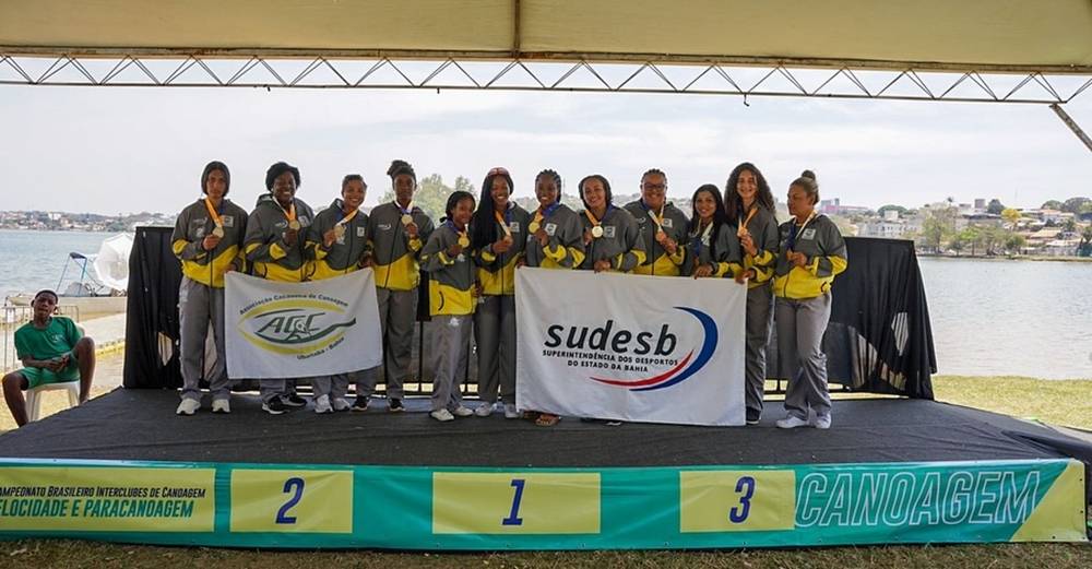 Associação Cacaueira, de Ubaitaba, conquista título geral do Campeonato Brasileiro de Canoagem Velocidade