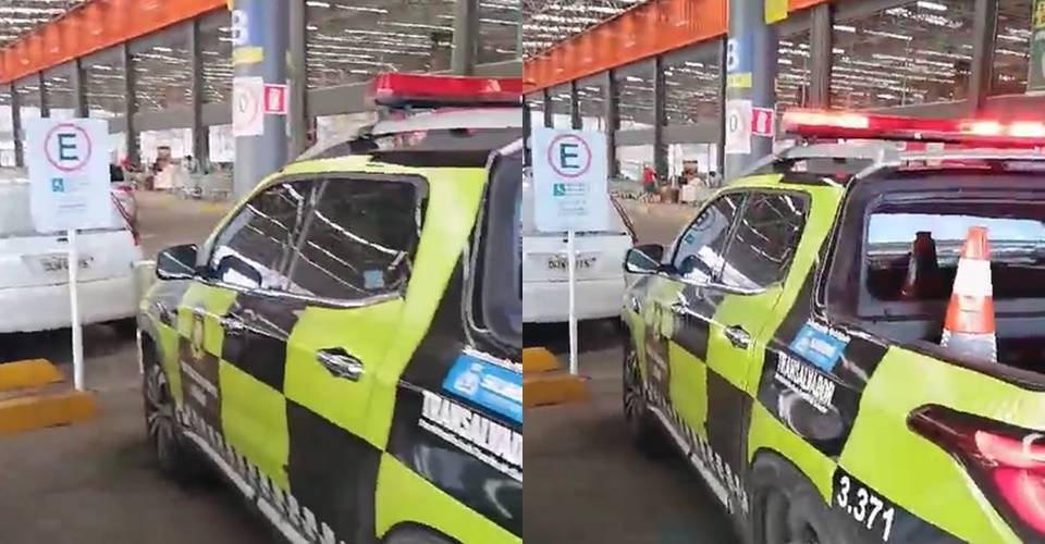 Transalvador é denunciada por estacionar em vaga prioritária em mercado do Cabula; veja vídeo