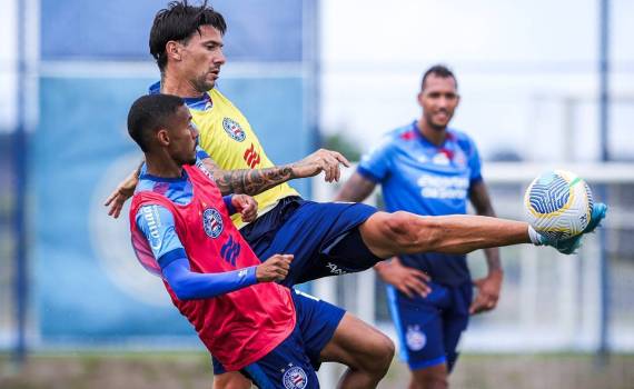 Bahia finaliza preparativos para enfrentar o Fortaleza pelo Campeonato Brasileiro