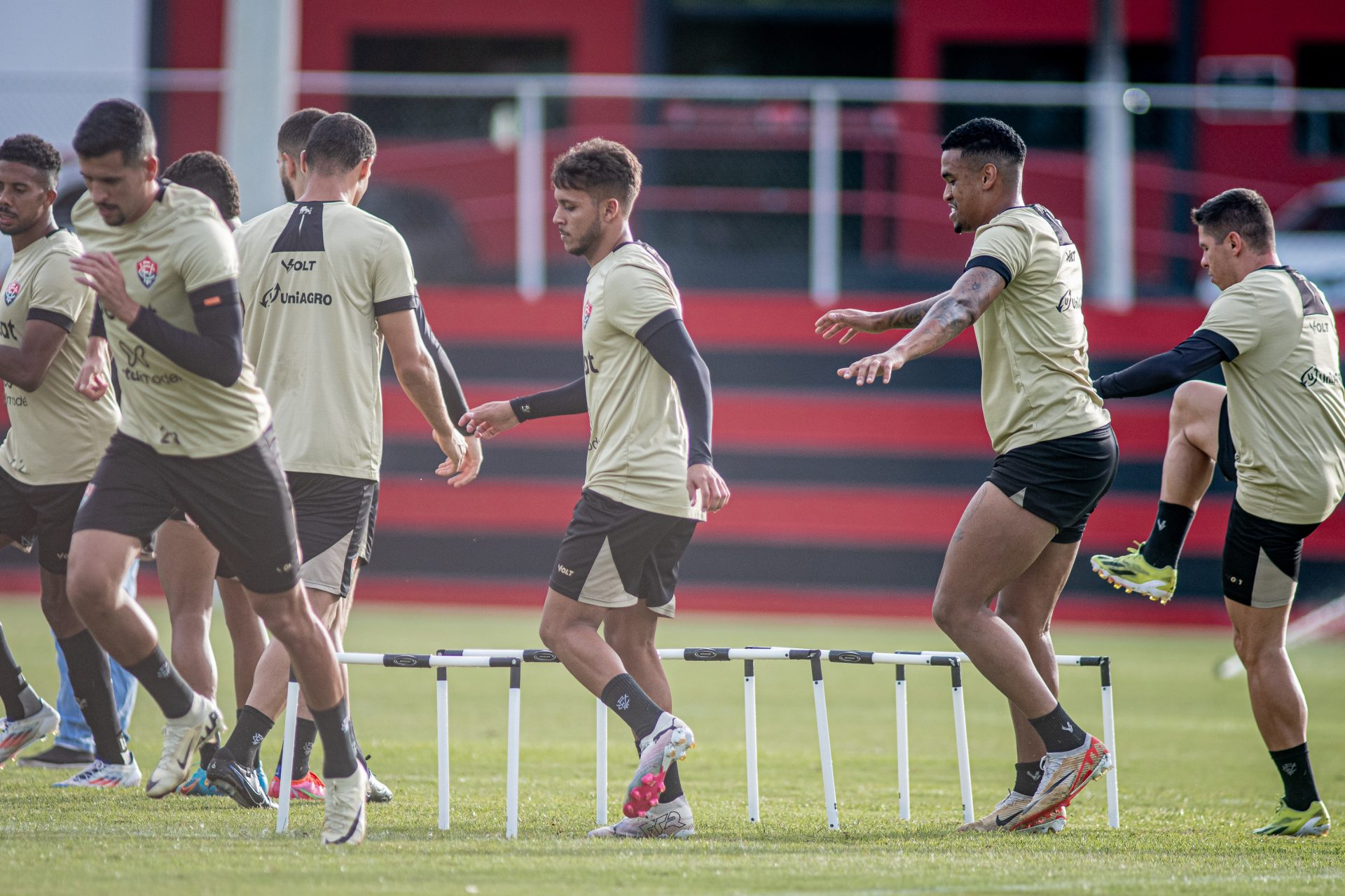 Vitória promove mais uma atividade visando o jogo contra o Red Bull Bragantino