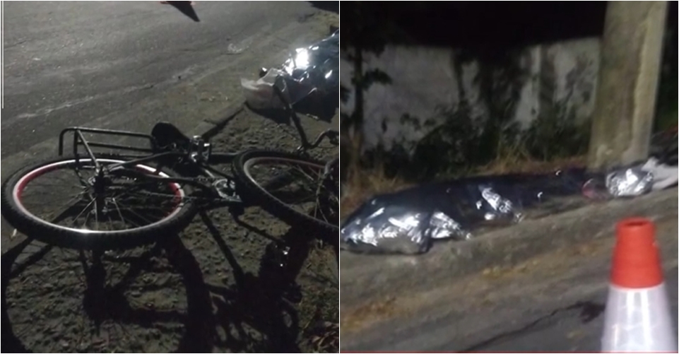 Ciclista morre após bater de frente com poste de concreto em Porto Seguro