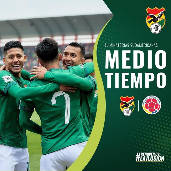 Com Arias de titular, Colômbia perde invencibilidade para a Bolívia pelas Eliminatórias da Copa