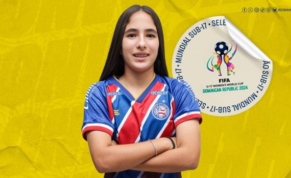 Atleta do Bahia é convocada para defender o Brasil na Copa do Mundo sub-17