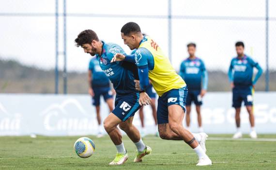 Bahia segue em atividades de campo para jogo contra o Cruzeiro