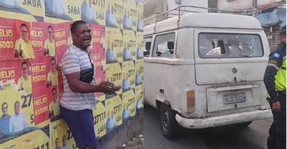 Dono de kombi entra em desespero ao ter veículo apreendido em Salvador: ‘É meu ganha-pão'