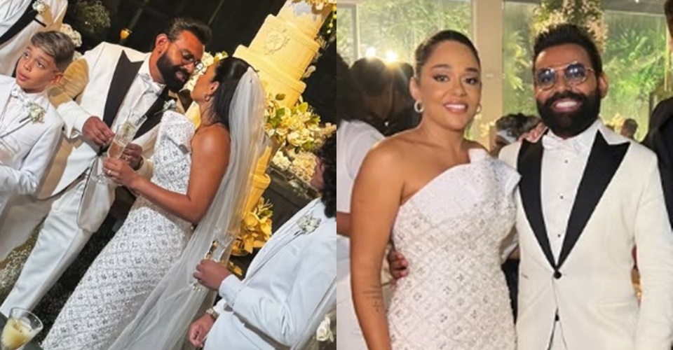 Cantor Pablo aproveita aniversário para realizar cerimônia de casamento em Salvador