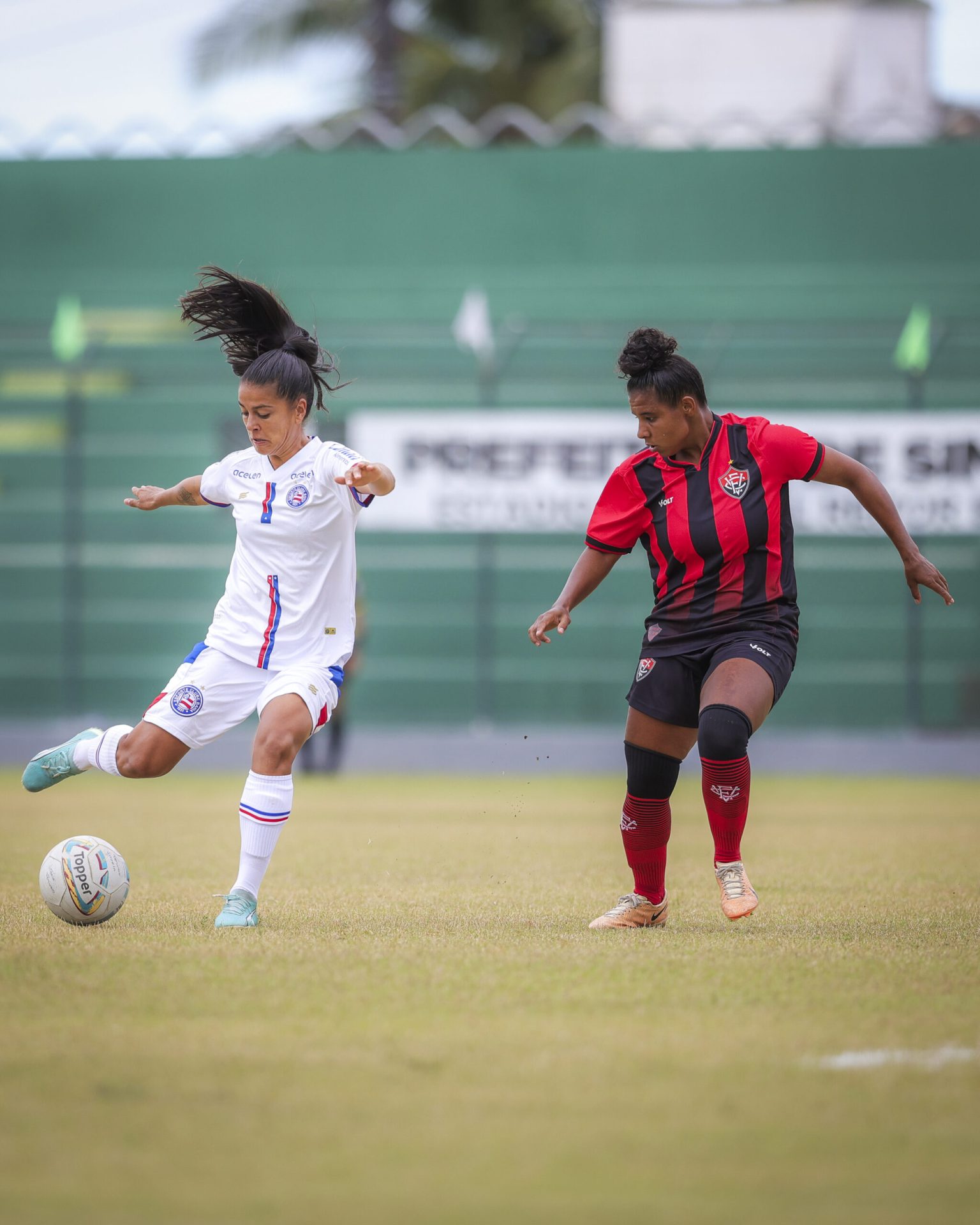 Treyci celebra resultado do Ba-Vi e quer melhor desempenho para segundo jogo da final do Baianão Feminino